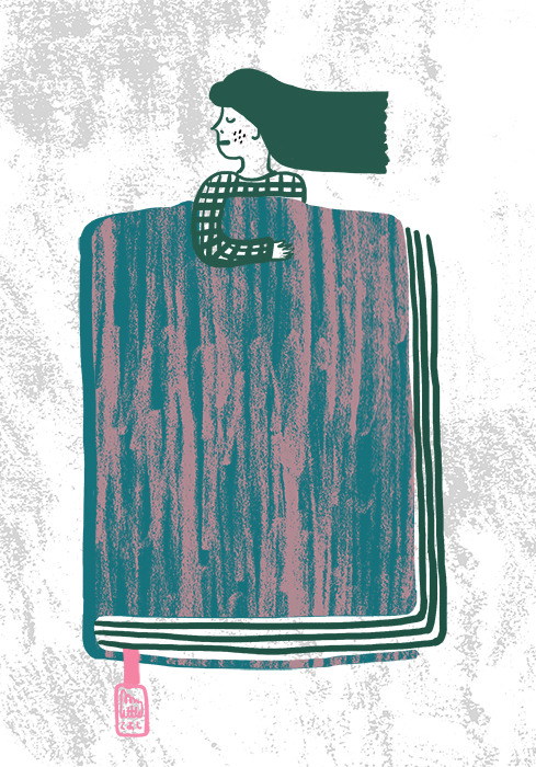 sosuperawesome:  Books, Gizem Vural on Tumblr Shop  Once again, just beautiful Illustration art abou