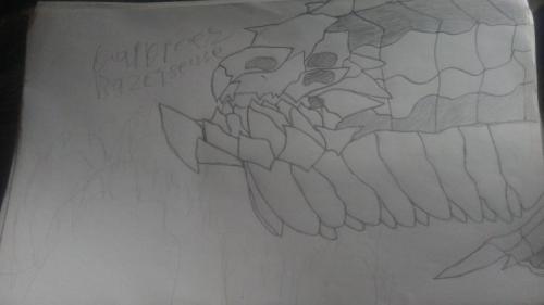 Time For Kaikreez Fused With Everyones Favorite Flying Menace... Bazelgeuse!!!I Think I Did Pretty Well
