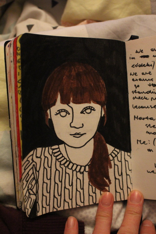 Marta, a6 sketchbook