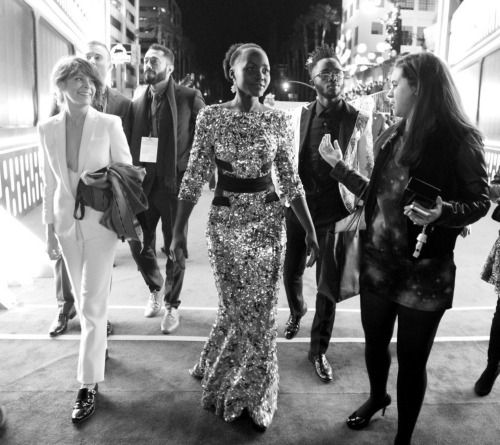 nakedsteamingeyes:  nikkofrikko:  Happy Birthday Lupita Nyong'o   “They told me I was too dark for tv but I came to accept myself.”  She is simply spectacularly radiant