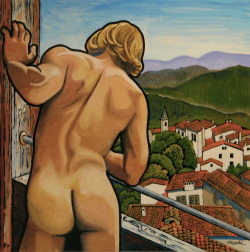 100artistsbook:  “Overlooking a Tuscan