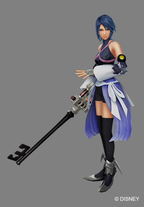 cinnamonchurro:  Square Enix has released character renders of King Mickey, The Foretellers, The Master of Masters, and Aqua from Kingdom Hearts HD 2.8 FCP!