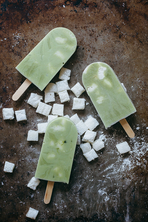 confectionerybliss:Matcha Mochi Yogurt Pops | My Name Is Yeh