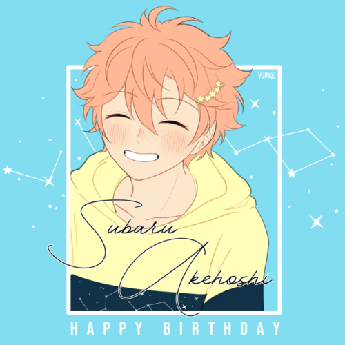  happy birthday subaru 