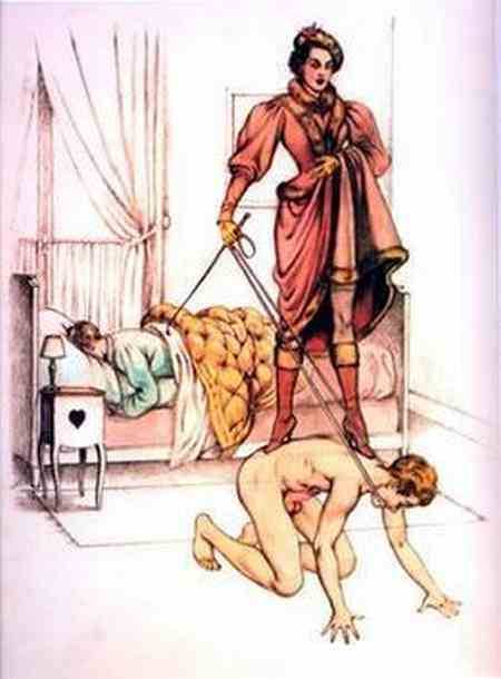 BERNARD MONTORGUEIL’S FEMDOM DRAWINGS PART 1From Bernard Montorgueil’s “Les Quatre