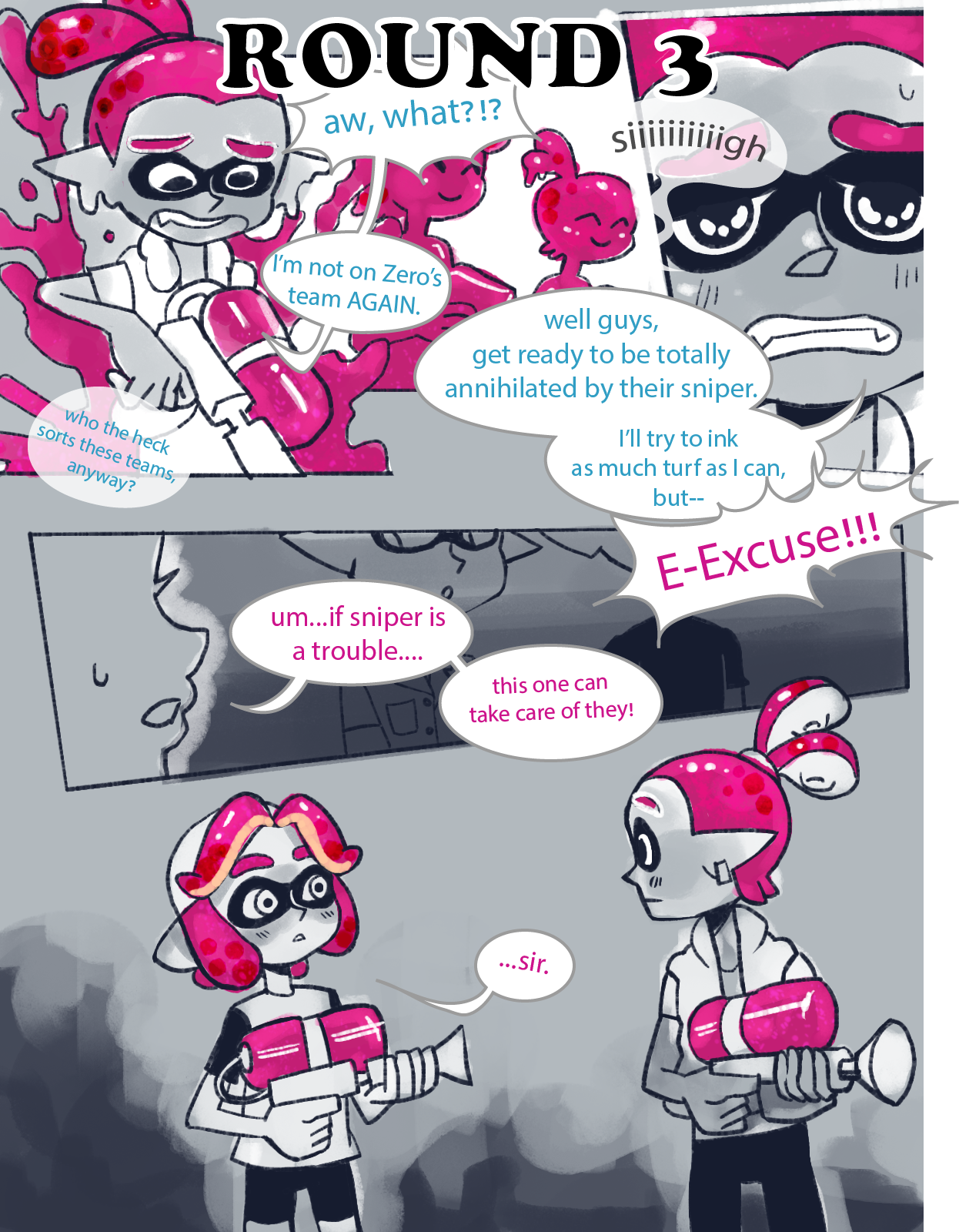 Splatoon fan comics