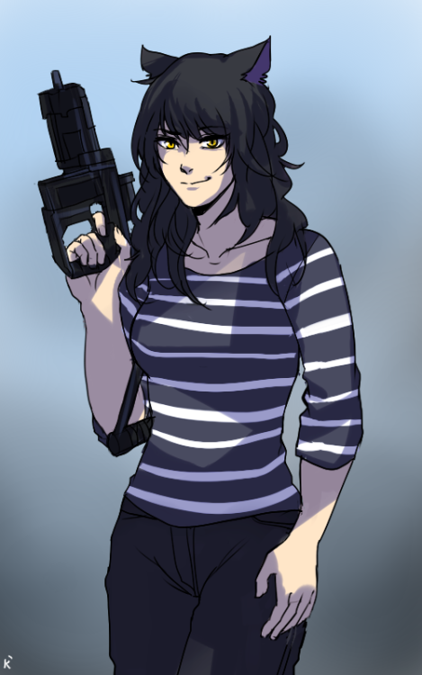noxypep:  Yang tried imitating Blake… using Zwei.A commission for   rvb62 c: