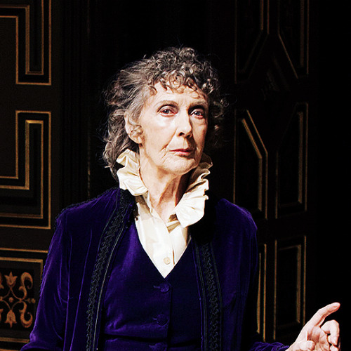 dontbesodroopy: Eileen Atkins as Ellen Terry Here, first at the age of 79, and then again at 81, Eil