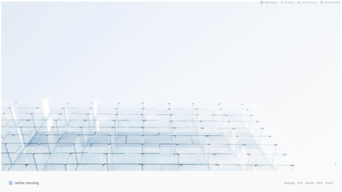 odeysseus:dawn : preview / downloadthis is a footer theme with an optional header image. the sidebar
