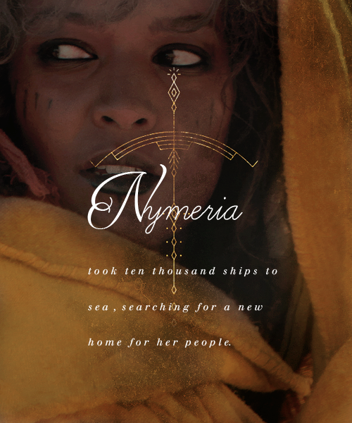 leroichevalier: → “That is Nymeria’s star, burning bright, and that milky band behi