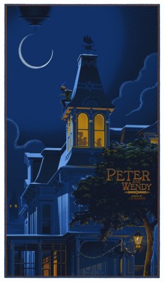 thefilmfatale:  Peter Pan by Laurent Durieux (buy print) 