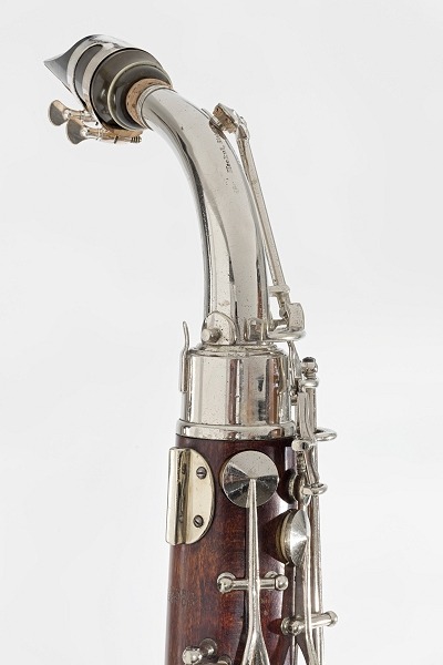 Wilhelm Heckel, Heckelphon wooden clarinet, 1907-13. Germany. Deutsches Museum, Photos Hubert Czech.
