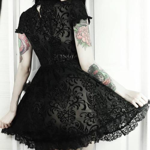 corbeau-clothing: Vintage Gothic Style Lace Dress Store: corbeauclothing.comFacebook: facebook.com/c