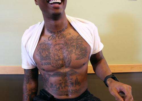 inkednba   dwighthoward has this super detailed chest  Facebook