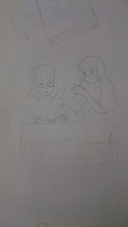 hansmannette:  i found some drawings of these assholes in my old sketchbook 
