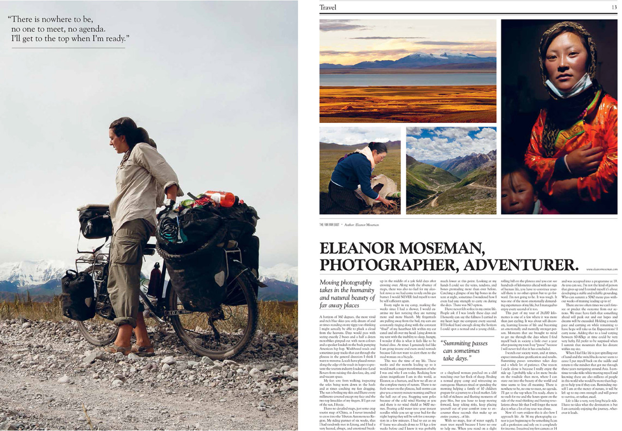 A written piece and published images from Tibet were featured in the annual Brooks Bugle for 2014. You can download, and read the entire article at: http://issuu.com/brooksengland/docs/bugle-2014
www.wandercyclist.com