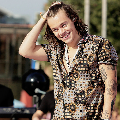 Harry appears on NBC’s Today Show to release their new album “Four” at Universal City Walk At Univer