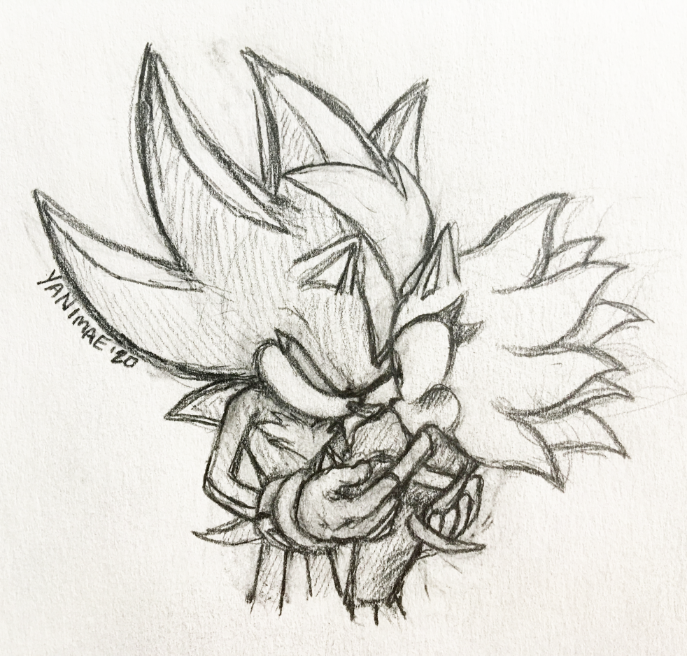 Speed Draw - Shadow w/ Soulcatchers [Sonic FanArt] 