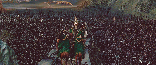 areddhels:  Today in Middle-Earth: The charge of the Riders (March 4th, 3019 T.A.)