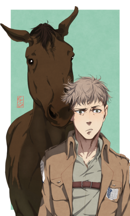 littleskrib:  Happy Birthday to my favorite horse…owner!  (hc that his horse goes by nibbles)  |070419   