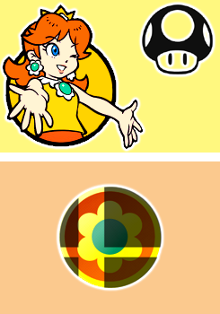 delaynez:“Sarasaland’s princess. Mario rescued Daisy from the nasty villain Tatanga.