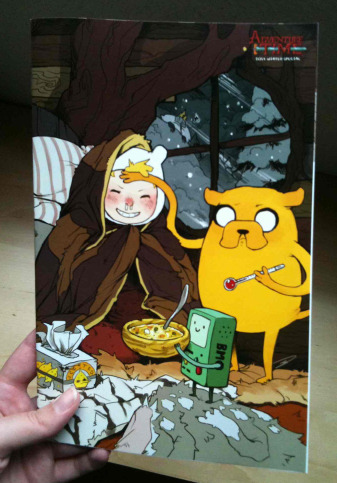 GUYS the Adventure Time Winter Special (to which I contributed a cover and comic