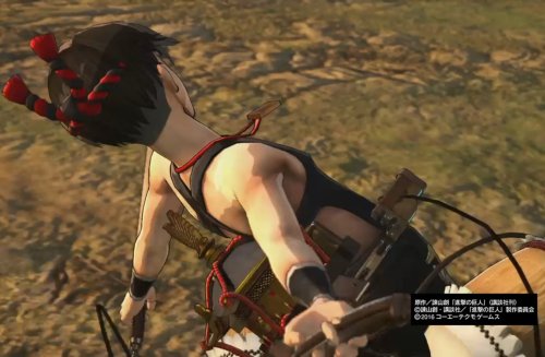 Levi in his “Festival” DLC costume in the KOEI TECMO Shingeki no Kyojin Playstation game!The full set of costumes is here!More on the SnK Playstation game here!