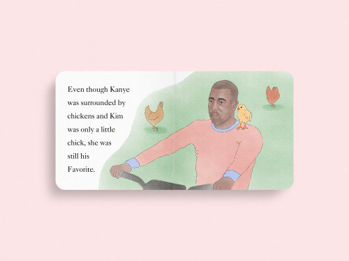 welovekanyewest:  Kanye West’s Bound 2gether child story book.