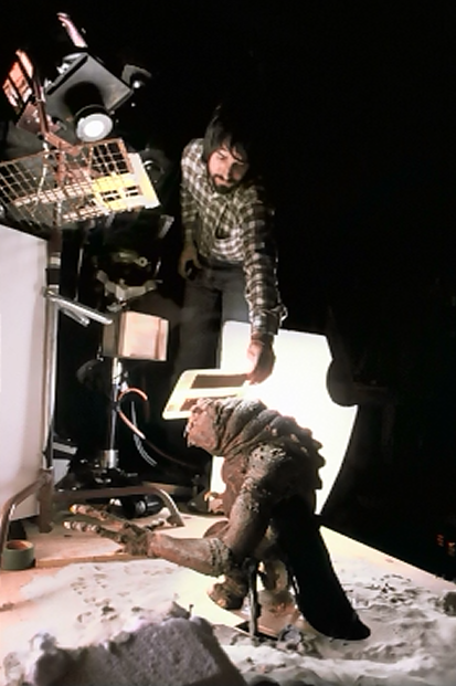 70sscifiart:  Behind the scenes on Episode VI