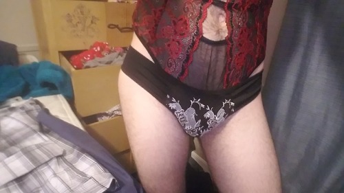 Matching bra an panties with my lingerie Teddy