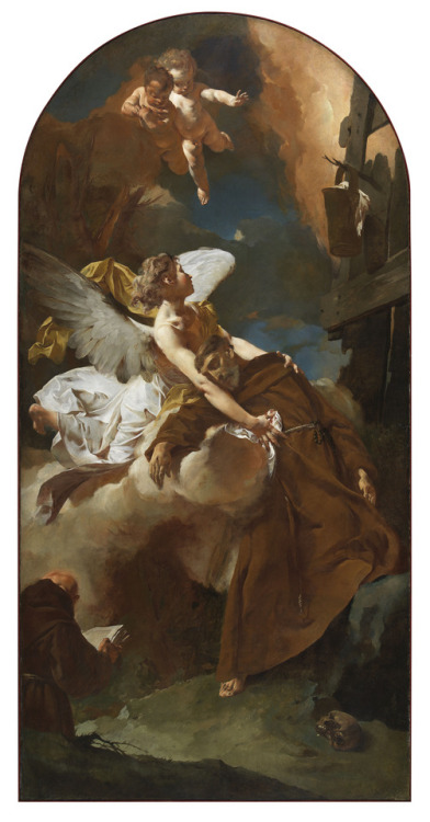 The Ecstasy of Saint Francis, by Giovanni Battista Piazzetta, Museo Civico di Palazzo Chiericati, Vi