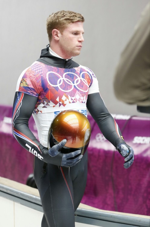 I am so thankful for Winter Olympic bulges.  The tight suits combined with cold weather shrinkage?  