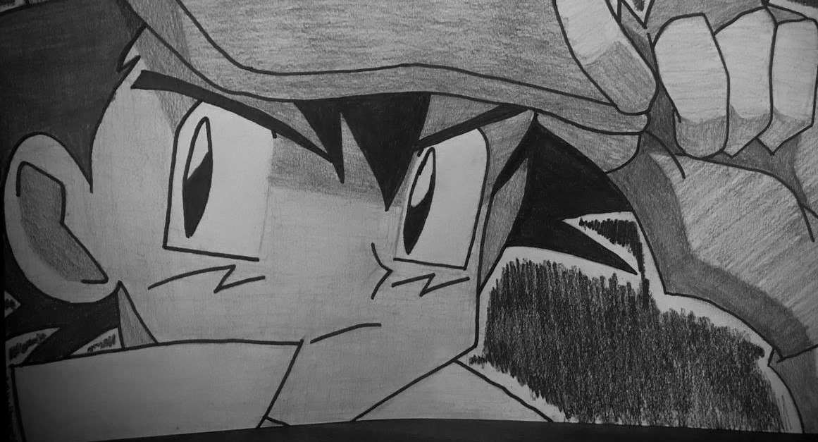 My Fanart of Ash Ketchum  rdrawing