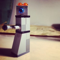 thelastskarosian:  Just found a Lego Dalek