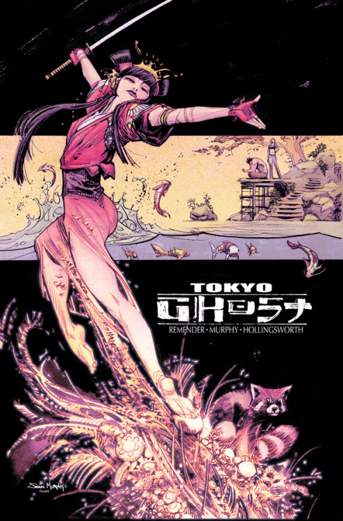 Tokyo Ghost. All ten covers.