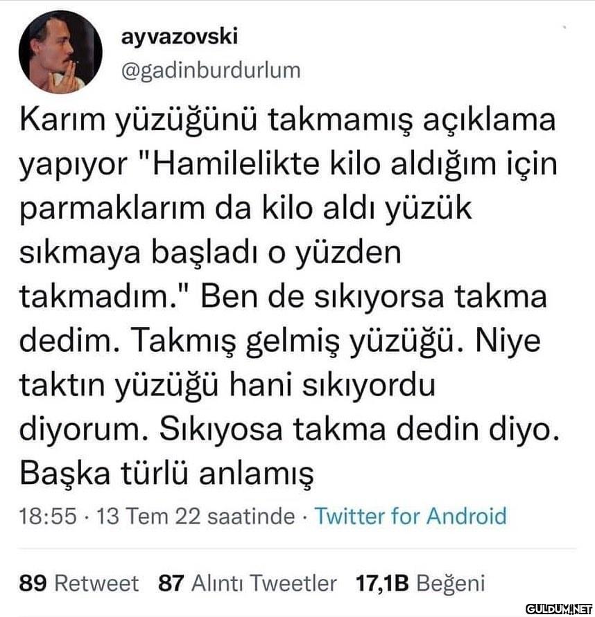 Çok mütevazi çok yanlış...