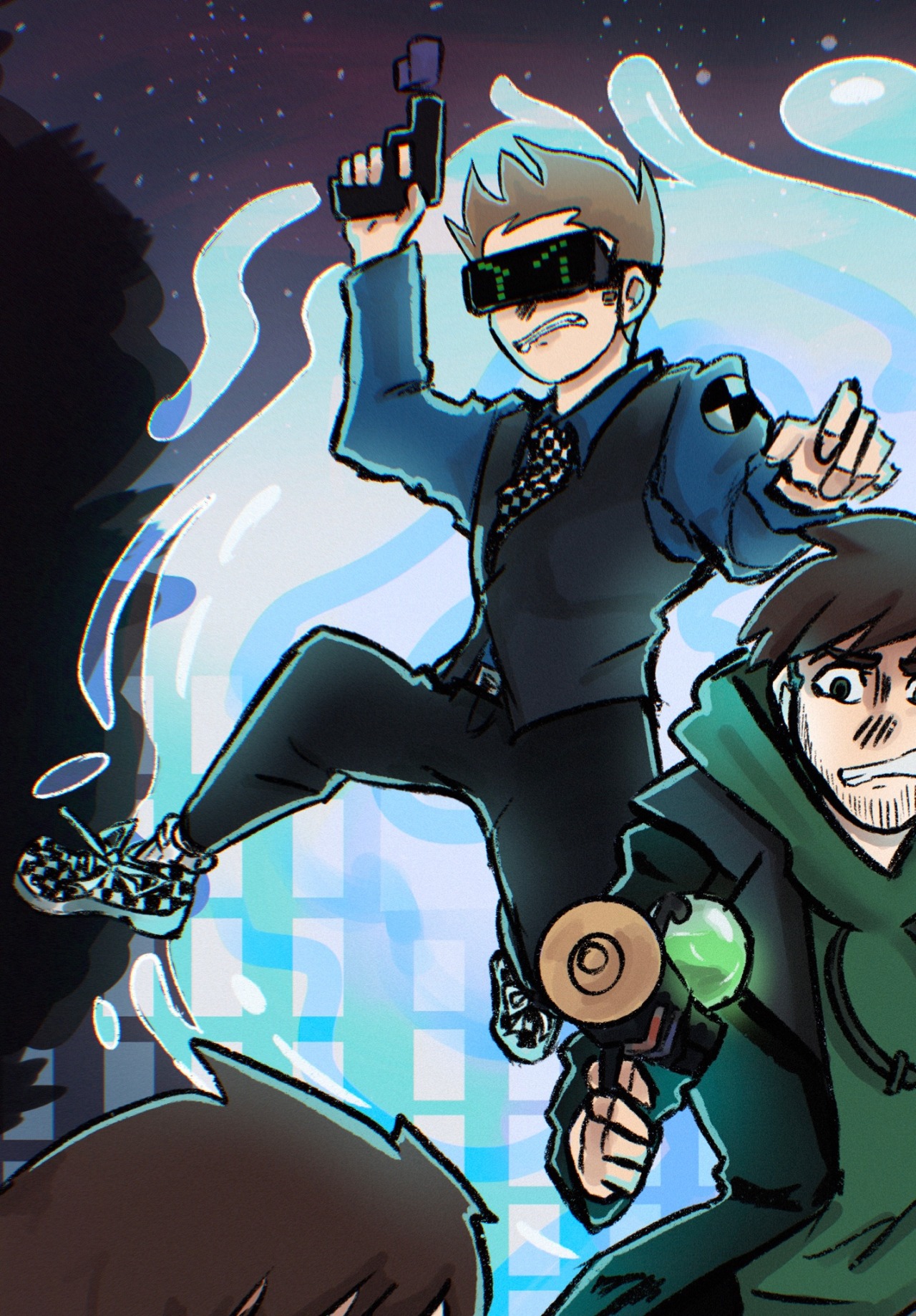 I drew eddsworld character's (I didn't try for Matt) : r/Eddsworld