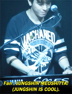 minyuukk:  Yonghwa reaction during Feeling @ BMNYC 