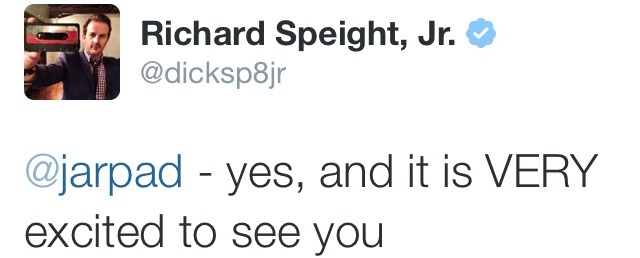 iamthetwickster:   Richard always tweets Jared back it’s adorable 