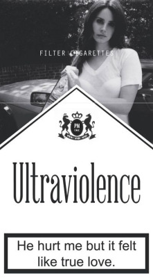 foreverhappyohyeah:  Ultraviolence ❤️