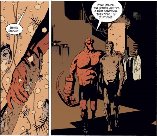 comicweek:Hellboy is a Good FriendB.P.R.D. “Hollow Earth”Story by Mike Mignola, Christopher Golden &