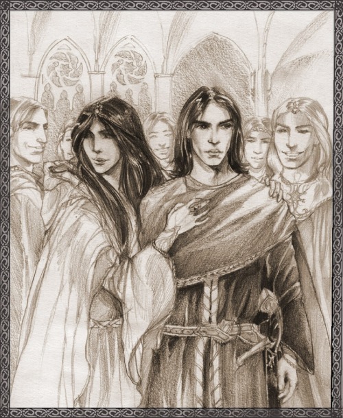 heartofoshun:Aredhel - a legendarium ladies april post.First, some of my favorite Aredhel illustrati