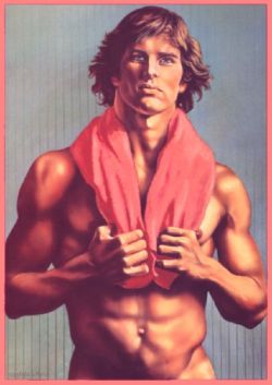 retro-gay-illustration:Artwork by Gary Myrick.