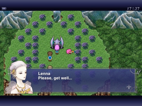 Lenna has such an interesting relationship with animals in this game.