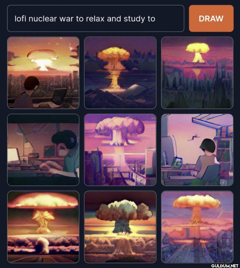 lofi nuclear war to relax...