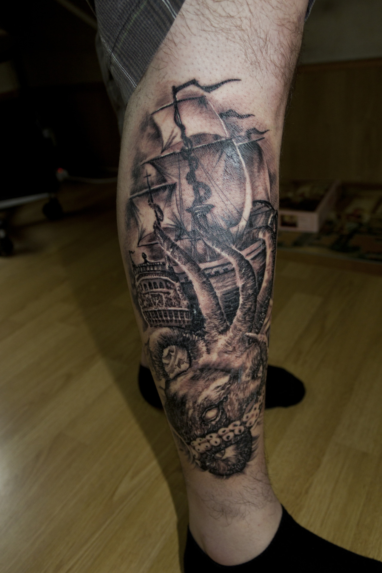 fuckyeahtattoos:  No matter how big and mighty you are, there is always something