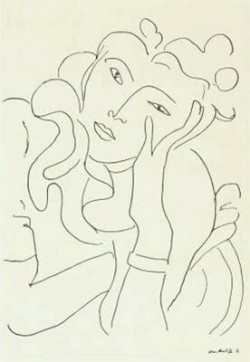 bacteriia:  Henri Matisse’s line drawings 
