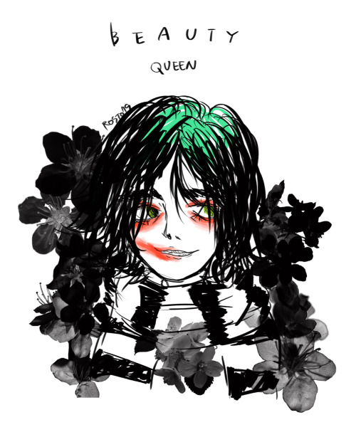 rosto79: teal roots gerard is always light of my life :D