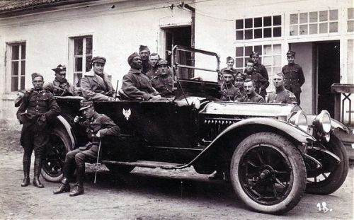 lamus-dworski: African volunteers in the Polish army during the Polish-Soviet War (1919-1921).