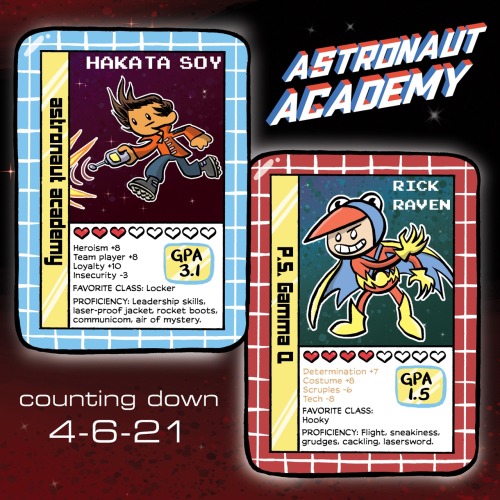 astronautacademy:Here’s our hero Hakata Soy vs. Rick Raven leader of the Gotcha Birds. What happens 